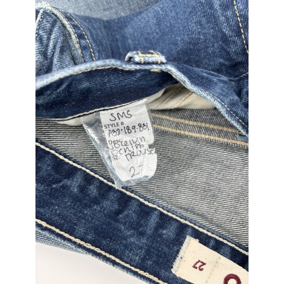 NWOT AMO Jocelyn Trouser Jeans Sz 27 (Meas 29) Wide Straight Leg MSRP $322 - Picture 11 of 16